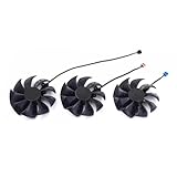 RAKSTORE Graphics Card Cooling Fan Compatible with EVGA RTX 3070 RTX3070Ti RTX 3080 RTX3080Ti RTX 3090 RTX3090Ti FTW3 Quiet Cooler Fan (FTW3 edition)