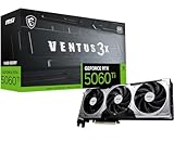 MSI GeForce RTX 5060 Ti 16G Ventus 3X OC - 16GB GDDR7 (28Gbps/128-bit), PCIe 5, Boost: 2602 MHz, HDMI 2.1b, DisplayPort 2.1b