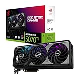 ASUS ROG Strix GeForce RTX 5070 Ti OC Edition 16GB GDDR7 Gaming Grafikkarte (Nvidia GeForce RTX5070 Ti DLSS 4, 3,2-Slot Design, PCIe 5.0, 3X DisplayPort 2.1b, 2X HDMI 2.1b)