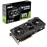 ASUS TUF GeForce RTX 3070 TI 8GB OC Version Gaming Grafikkarte (Nvidia Ampere, PCIe 4.0, DLSS, Raytracing, GDDR6 Speicher, 2x HDMI 2.1, 3x DisplayPort 1.4a, TUF-RTX3070TI-O8G-GAMING)