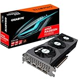 GIGABYTE Radeon RX 6600 Eagle 8G Grafikkarte, WINDFORCE 3X Kühlsystem, 8GB 128-bit GDDR6, GV-R66EAGLE-8GD Grafikkarte